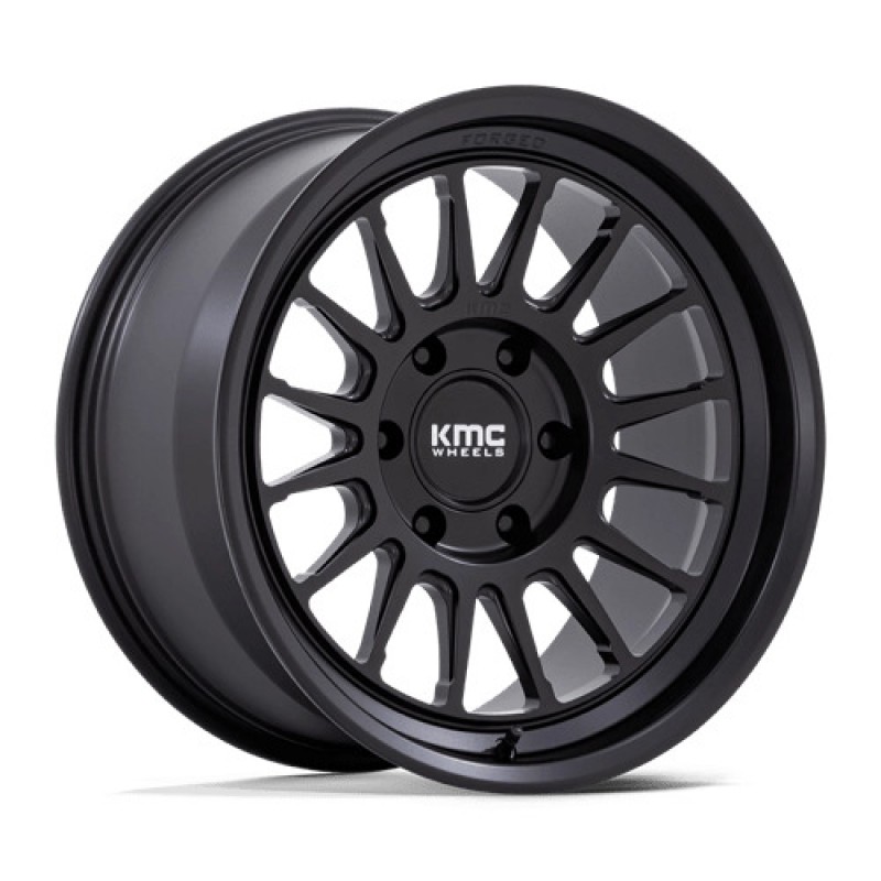 KMC KM447 IMPACT FORGED MONOBLOCK SATIN BLACK