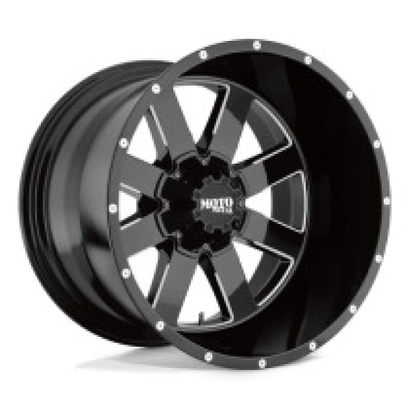 Moto Metal MO962 GLOSS BLACK MILLED