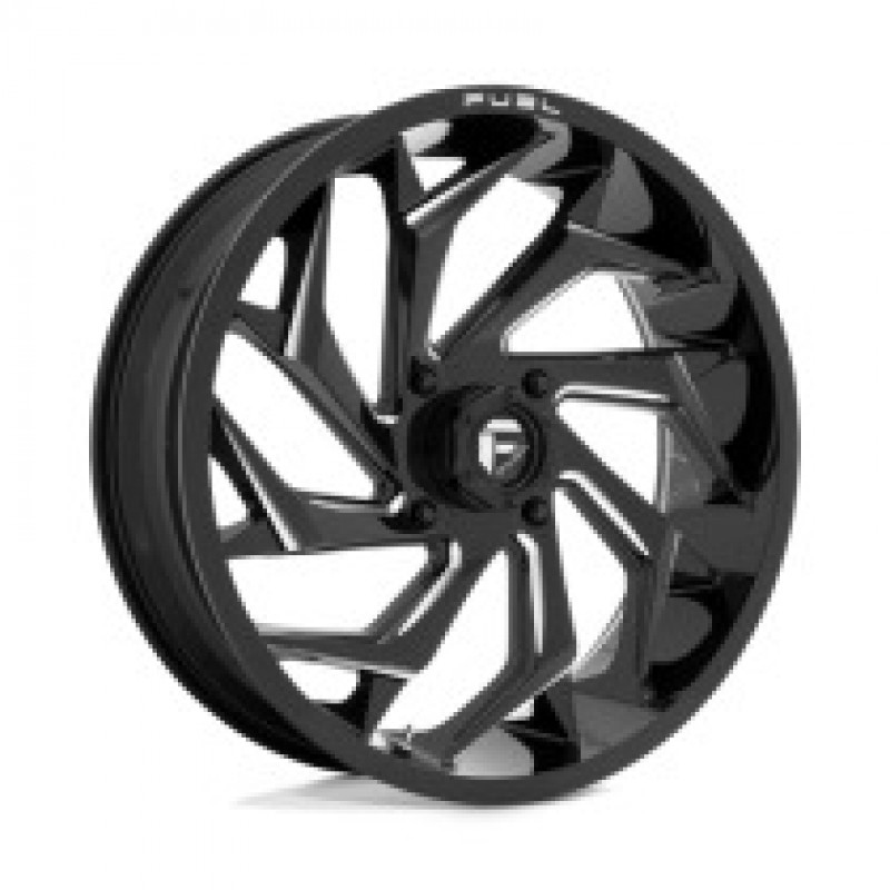 Fuel UTV D753 REACTION GLOSS BLACK MILLED