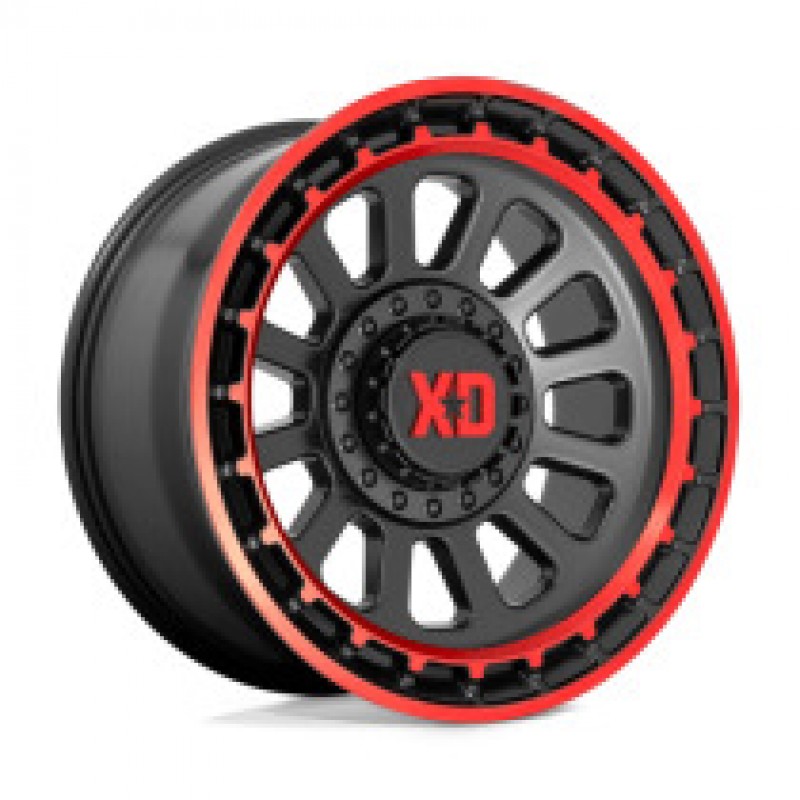 XD Series XD856 OMEGA SATIN BLACK MACH LIP RED TINT