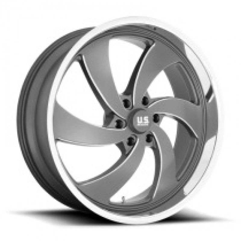 US MAG U133 DESPERADO ANTHRACITE MILLED DIAM-CUT LIP