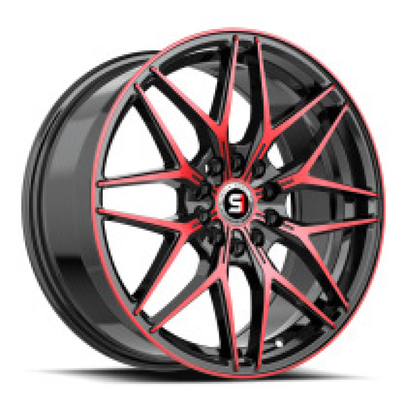 Spec-1 SP-60 Gloss Black & Red Machined
