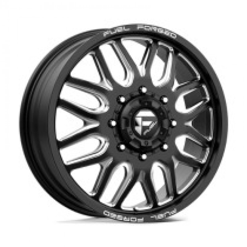 FUEL DB66 FFC66 MATTE BLACK MILLED