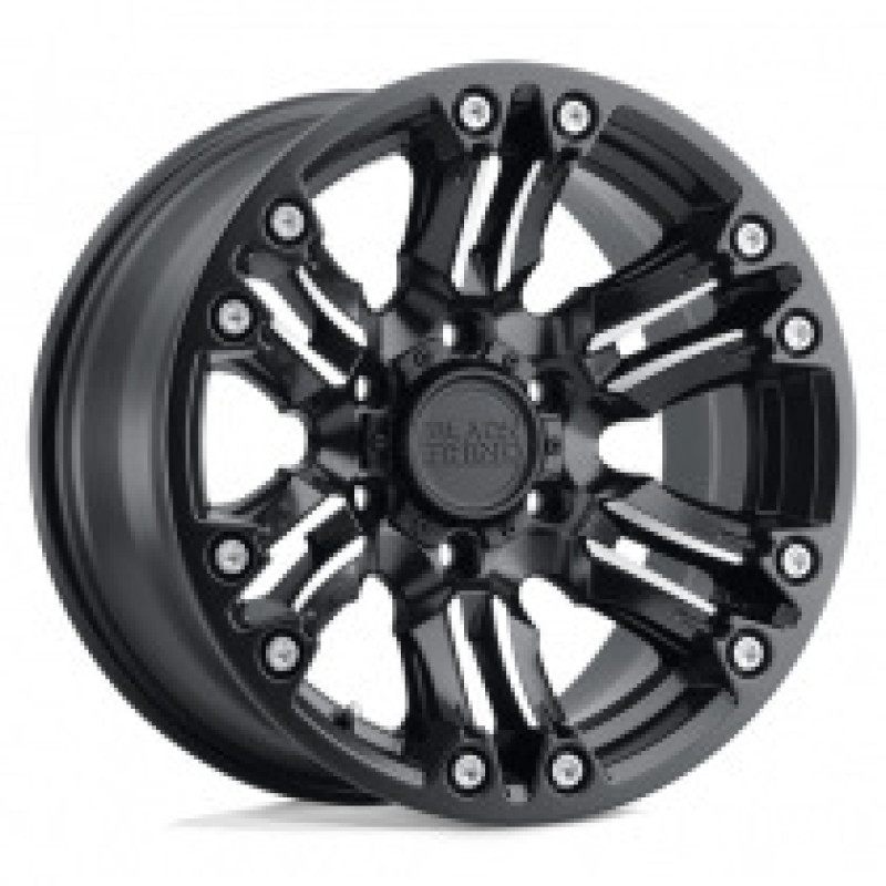 Black Rhino ASAGAI MATTE BLACK & MACHINED W/ STAINLESS BOLTS