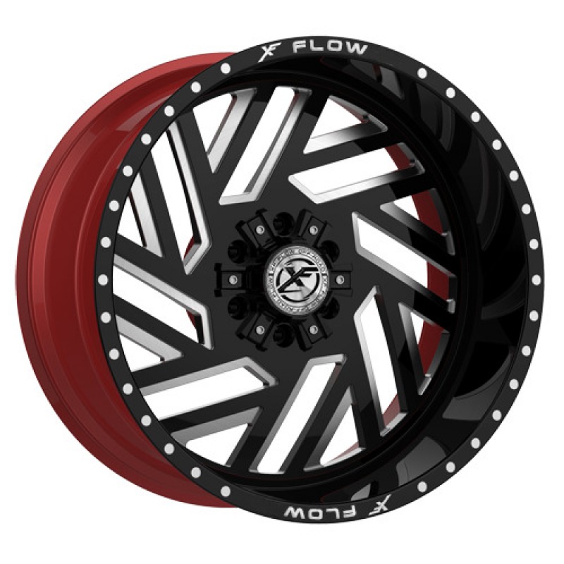 XFX Flow XFX-304 Gloss Black & Milled With Red Inner