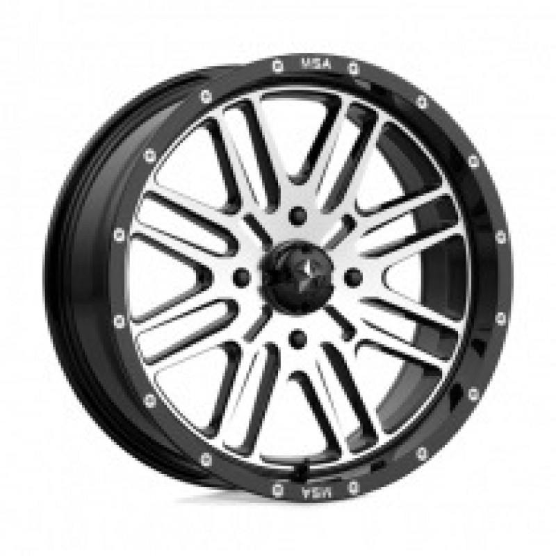 M38 BRUTE GLOSS BLACK MACHINED 4x156 18R 7 132 10