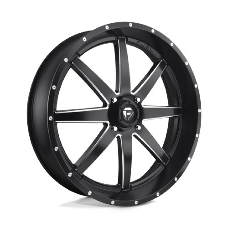 D538 MAVERICK MATTE BLACK MILLED 4x137 26R 7 110.1 13