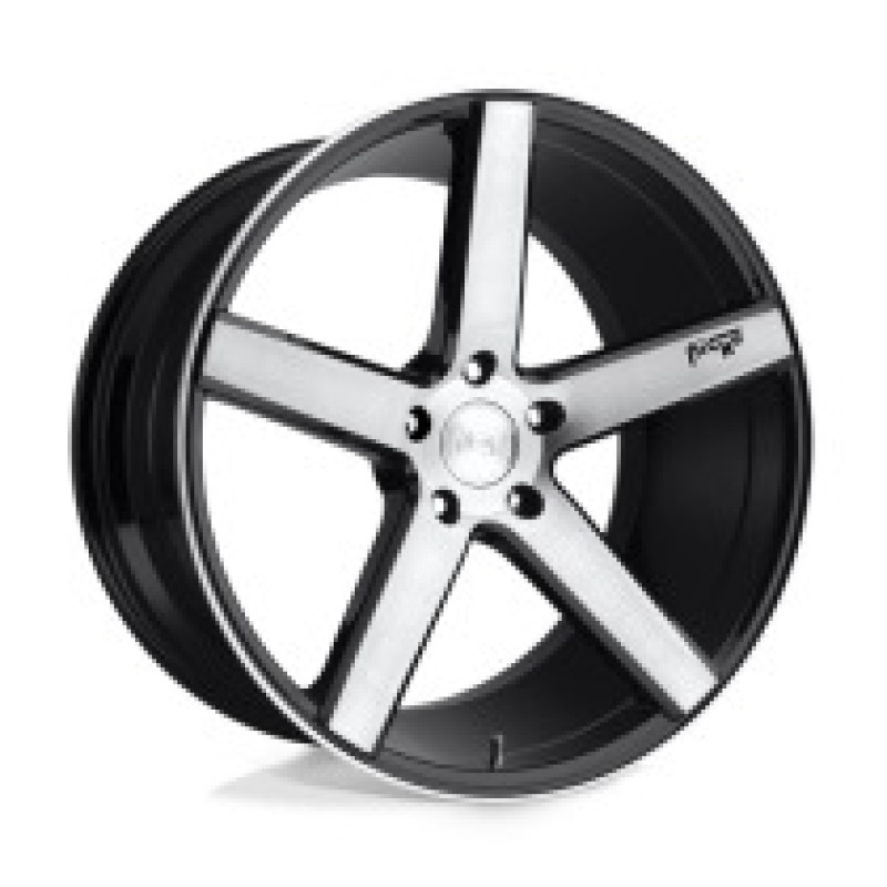 Niche M124 MILAN GLOSS BLACK BRUSHED