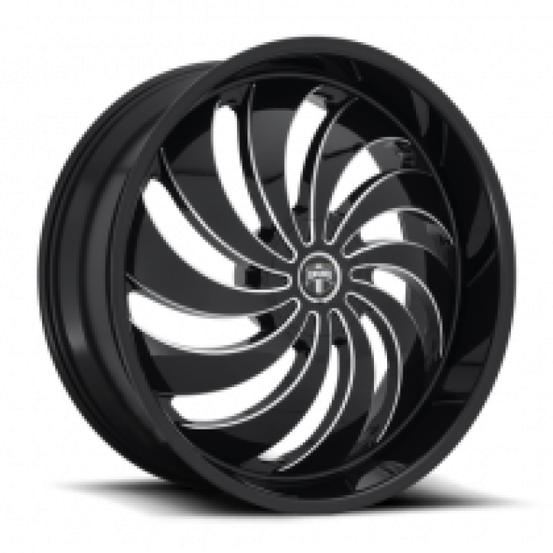 DUB S242 COJONES GLOSS BLACK MILLED