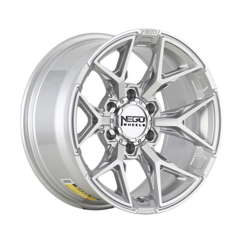NEGU NEGU14 Silver Machined Face
