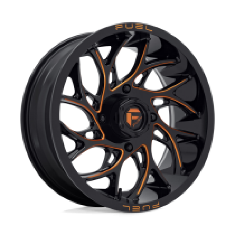 Fuel UTV D780 RUNNER UTV GLOSS BLACK MILLED ORANGE