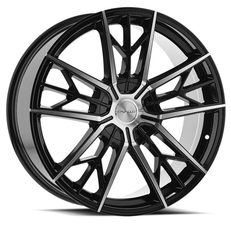Cavallo CLV-39 Gloss Black & Machined