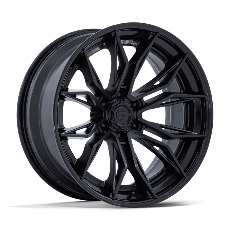 FUEL FC404 MUTINY MATTE BLACK W/ GLOSS BLACK LIP