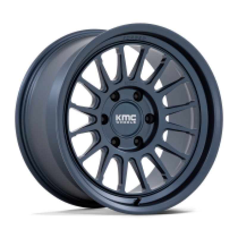 KMC KM447 IMPACT FORGED MONOBLOCK METALLIC BLUE