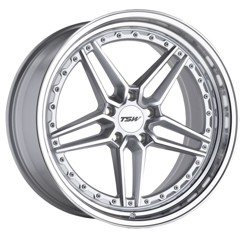TSW ASCARI SILVER W/MIRROR CUT FACE & LIP