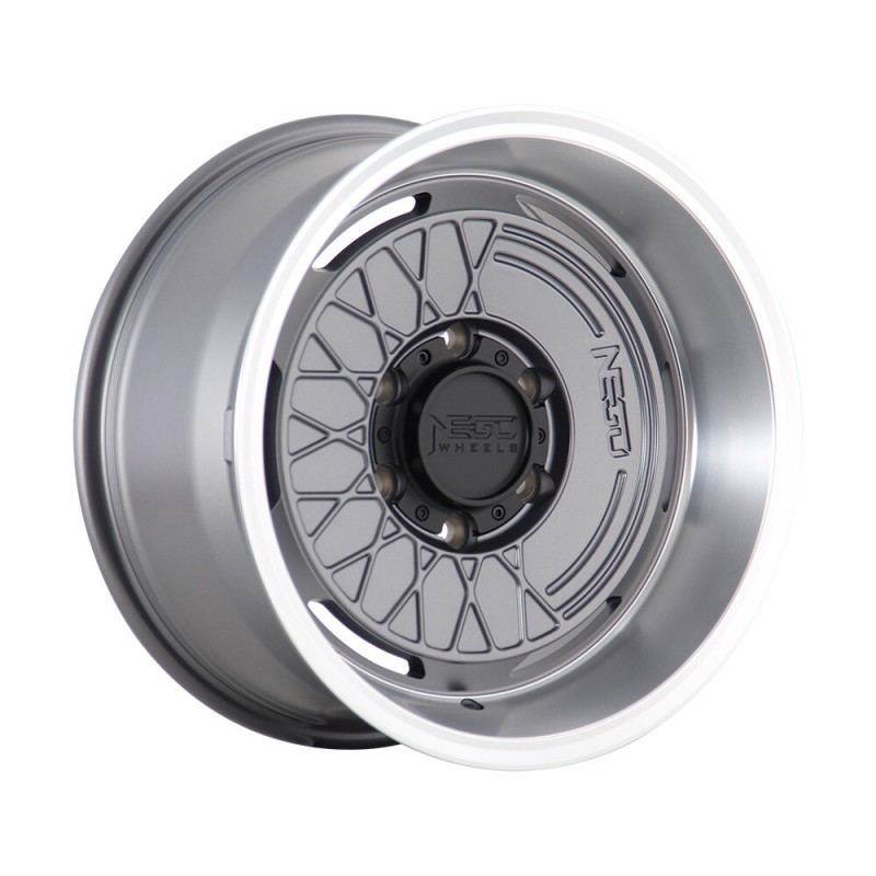 NEGU NEGU05 Matte Gunmetal Machined Lip