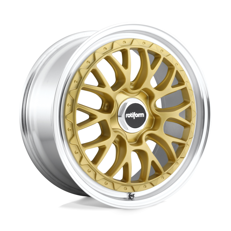 ROTIFORM R156 LSR MATTE GOLD MACHINED
