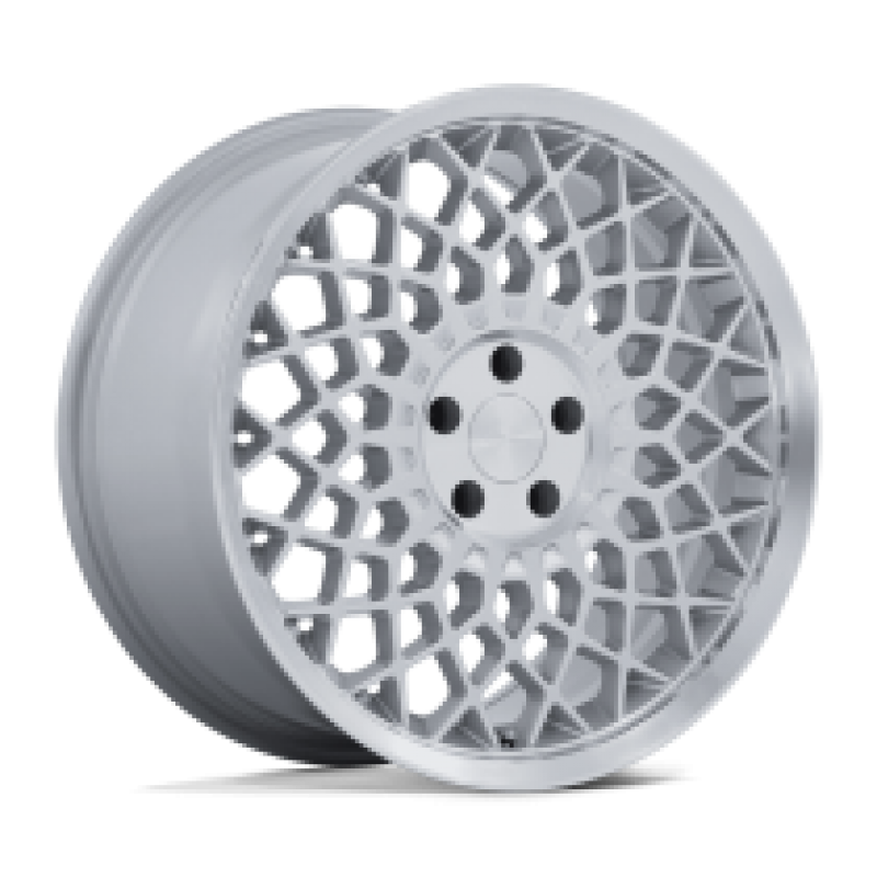 ROTIFORM RC212 CJJ GLOSS SILVER W/ MACHINED LIP