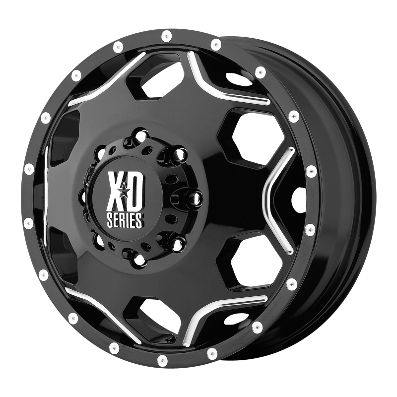 XD Series XD814 CRUX DUALLY GLOSS BLACK W/ MILLED ACCENTS