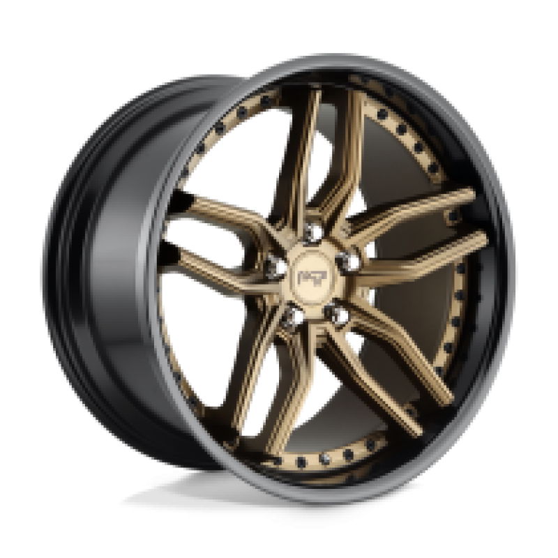 Niche M195 METHOS MATTE BRONZE BLACK BEAD RING