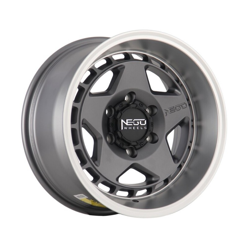 NEGU NEGU15 Matte Gunmetal Machined Lip