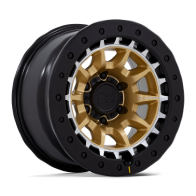 Black Rhino BR016 TUSK MATTE GOLD W/ MACHINED RING