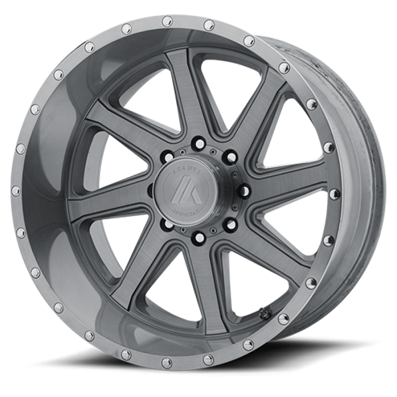 Asanti Off-Road AB814 WINDMILL TITANIUM-BRUSHED