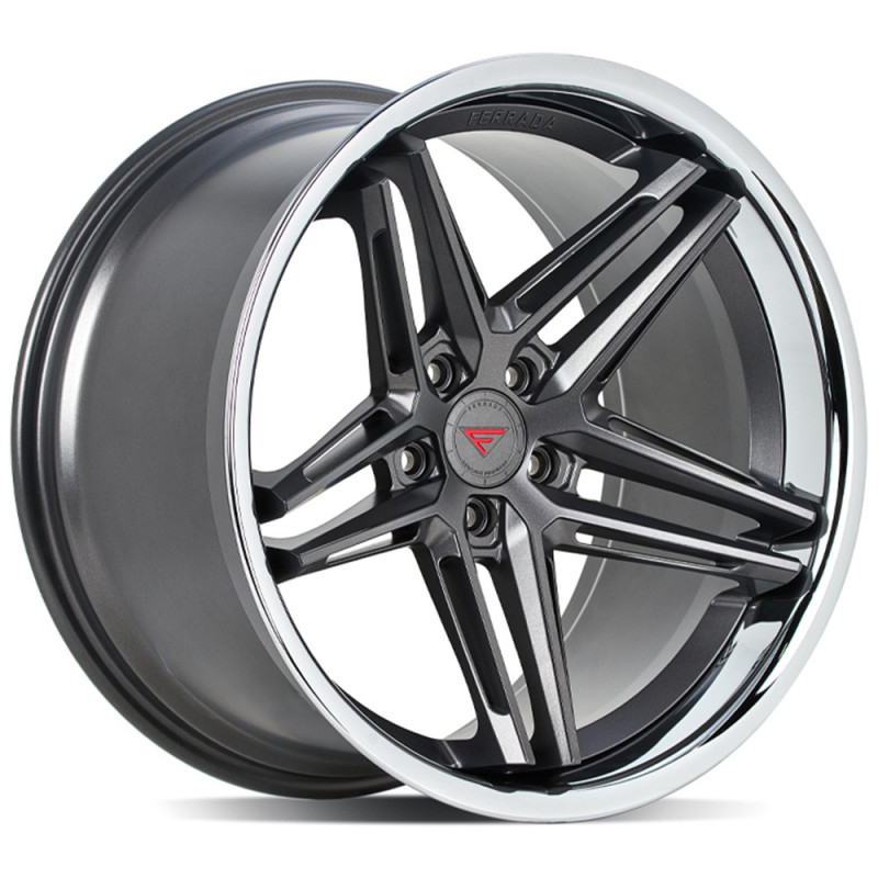 Ferrada CM1 Matte Graphite/Chrome Lip