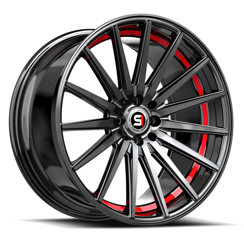 Spec-1 SP-69 Gloss Black & Red Undercut