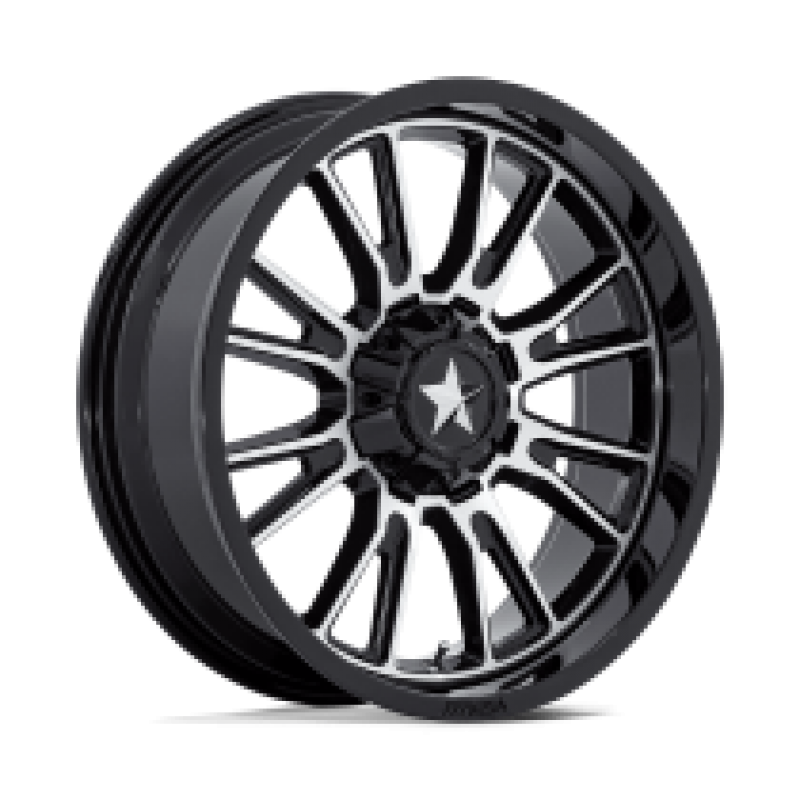 M51 THUNDERLIPS GLOSS BLACK MACHINED 4x137/156 15R 7 110.1 10