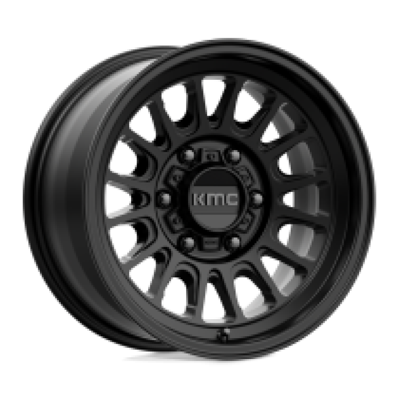 KMC KM724 IMPACT OL SATIN BLACK