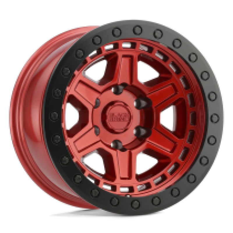 Black Rhino RENO CANDY RED W/ BLACK RING & BOLT