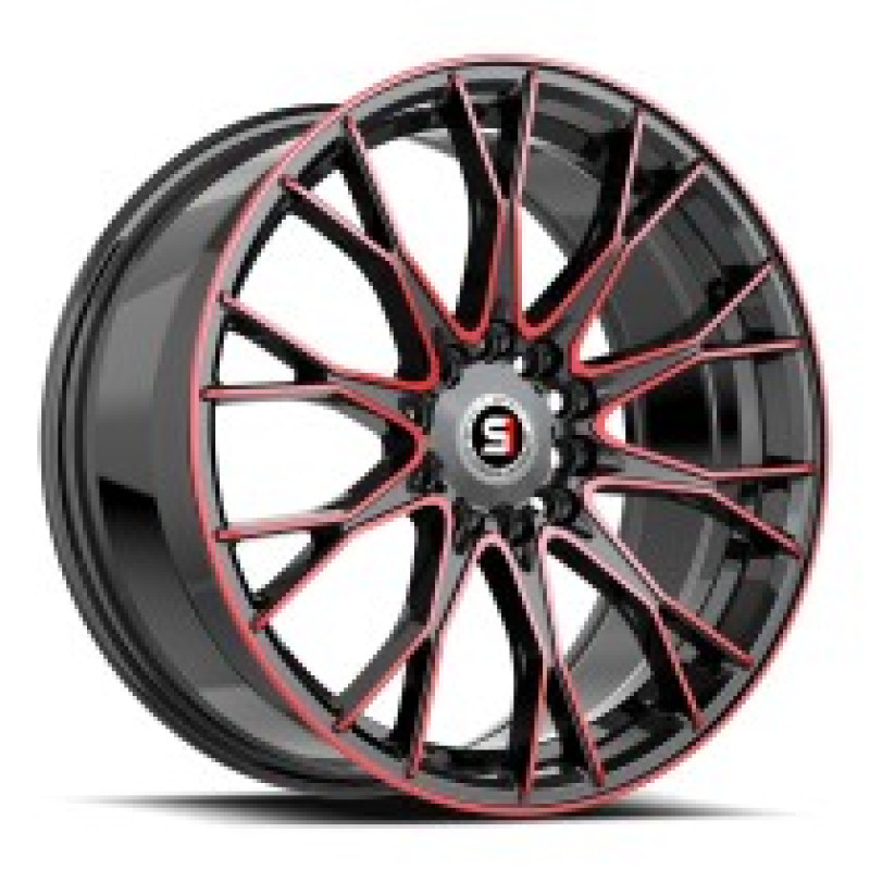 Spec-1 SP-59 Gloss Black & Red Machined
