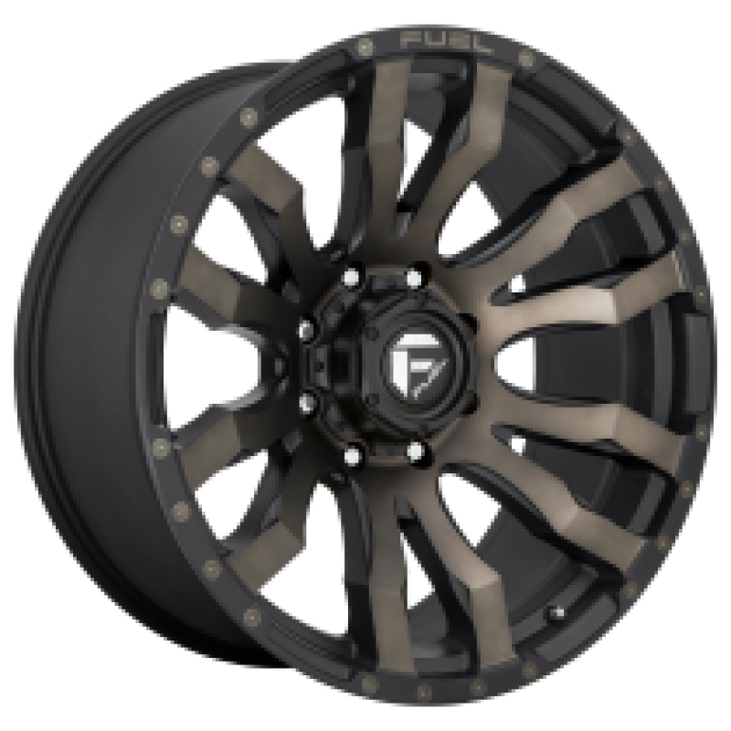 FUEL D674 BLITZ MATTE BLACK DOUBLE DARK TINT