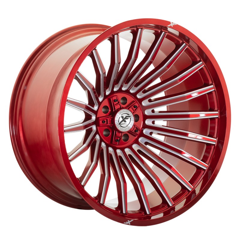 XF Off-Road XF-231 Anodized Red & Milled