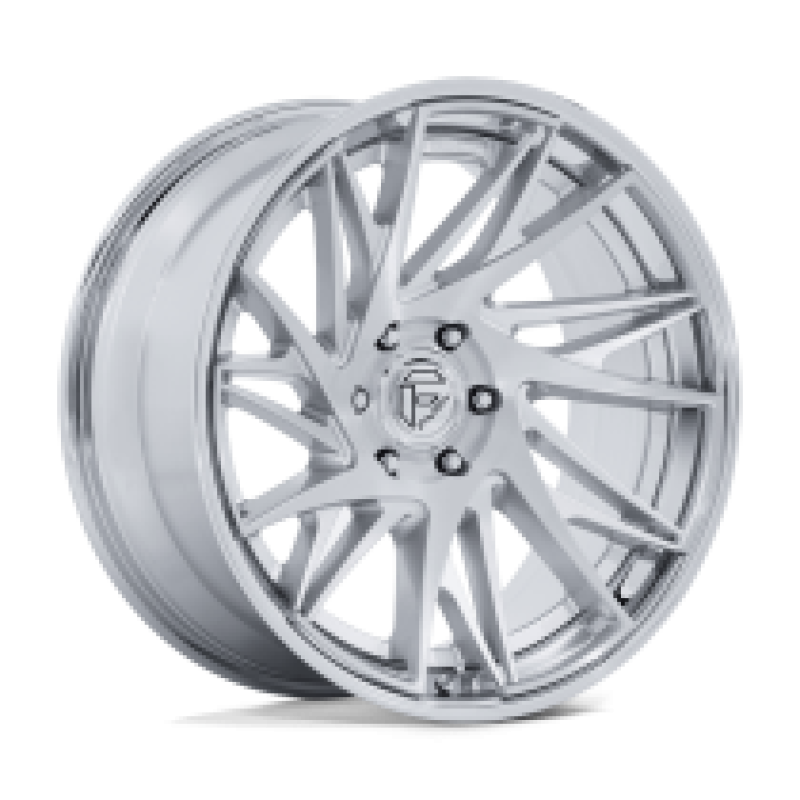 FUEL FC405 DYNAMO GLOSS SILVER BRUSHED W/ CHR-LP