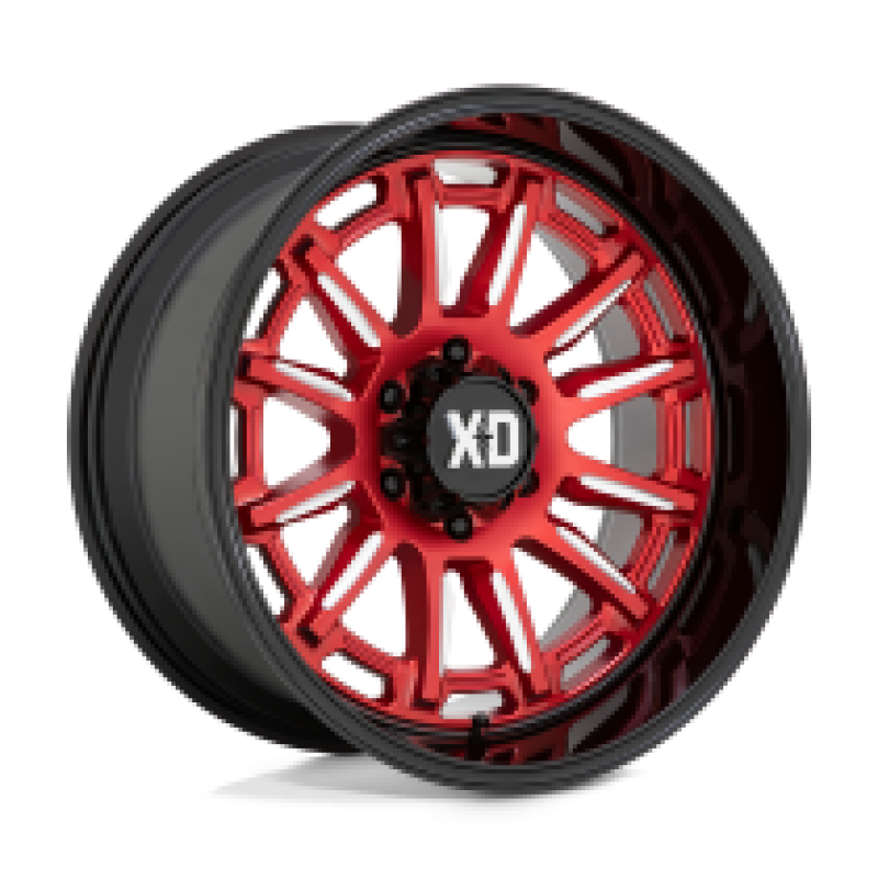 XD Series XD865 PHOENIX CANDY RED MILLED W/ BLACK LIP