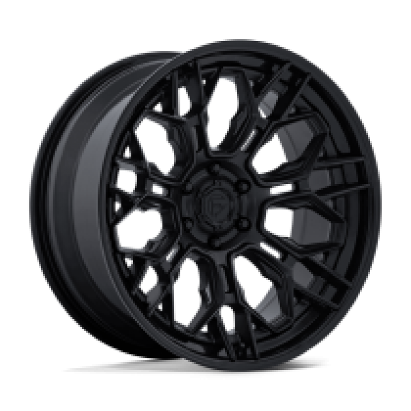 FUEL FC409 HIVE MATTE BLACK W/ GLOSS BLACK LIP