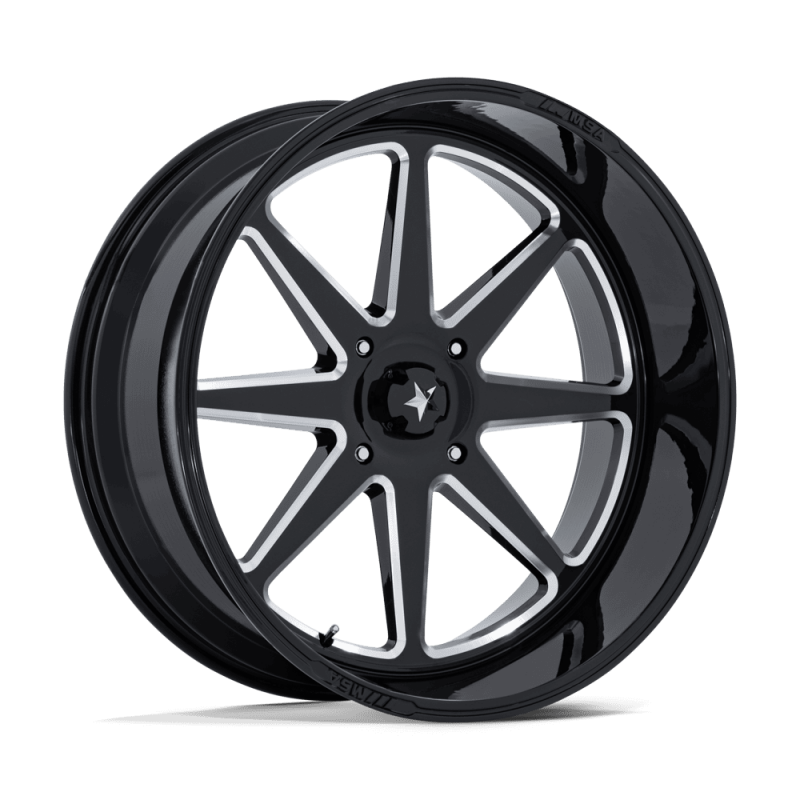 M54 SPARK UTV GLOSS BLACK MILLED 4x156 24R 10 115.1 -25