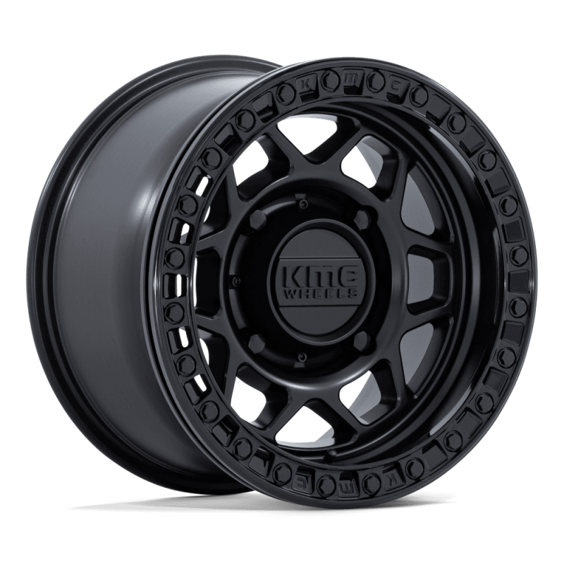 KMC KS241 TORX BEADLOCK MATTE BLACK W/ GLOSS BLACK RG
