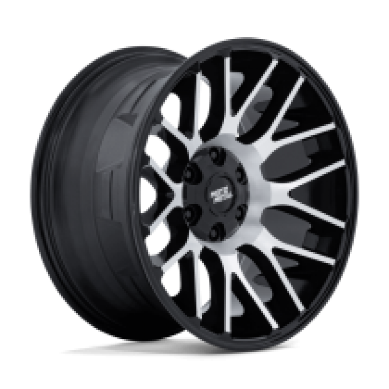 Moto Metal MO816 OVERLOOK GLOSS BLACK W/ MACHINED FACE
