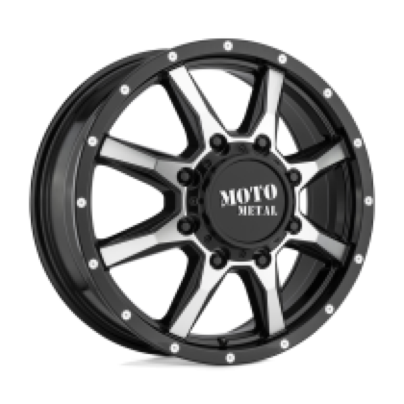 Moto Metal MO995 GLOSS BLACK MACHINED
