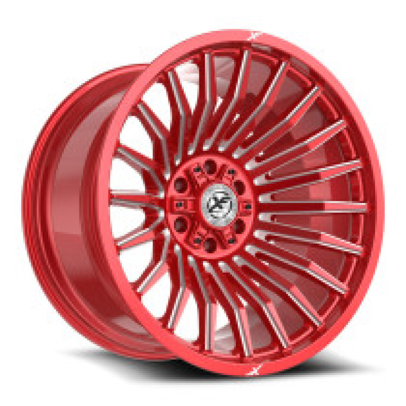XF Off-Road XF-231 Anodized Red & Milled