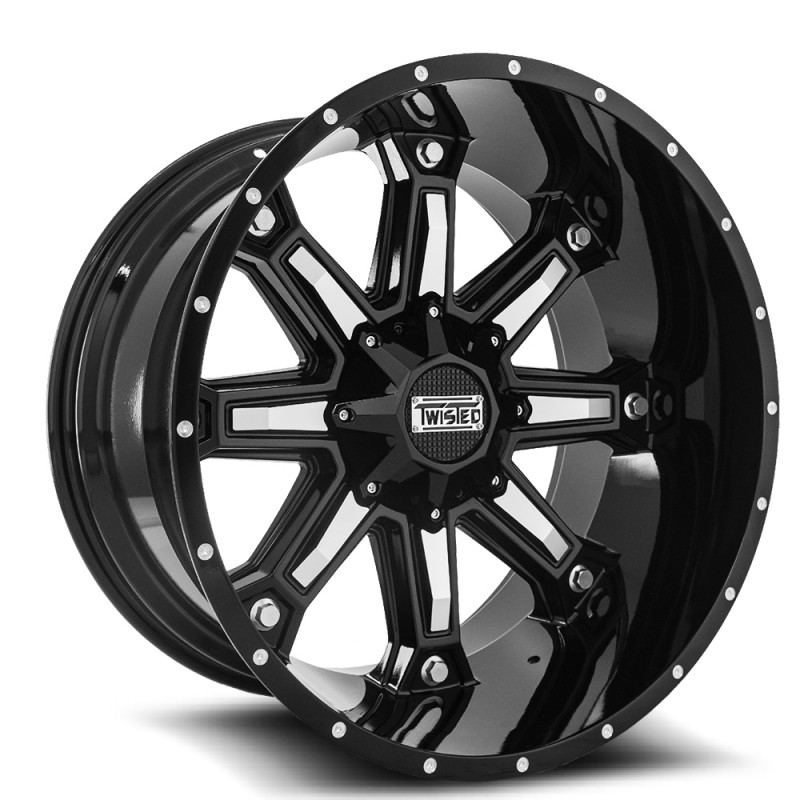 Twisted Off-Road T-23 Wraith Gloss Black & Machined