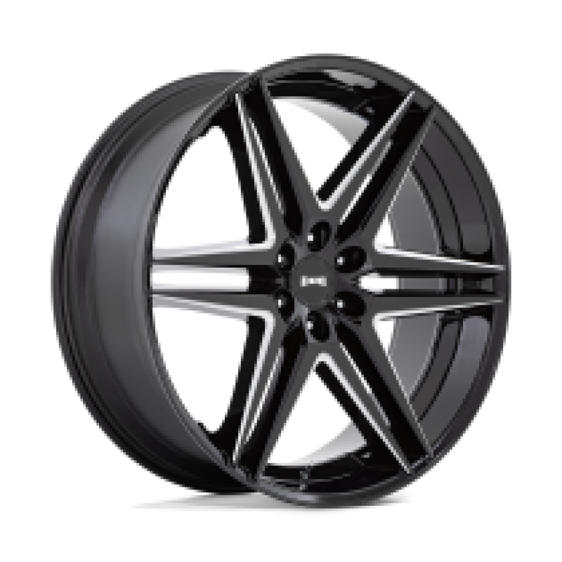 DUB S267 DIRTY DOG GLOSSY BLACK MILLED