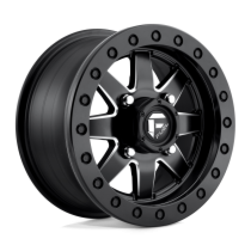 Fuel UTV D938 MAVERICK UTV BEADLOCK MATTE BLACK MILLED