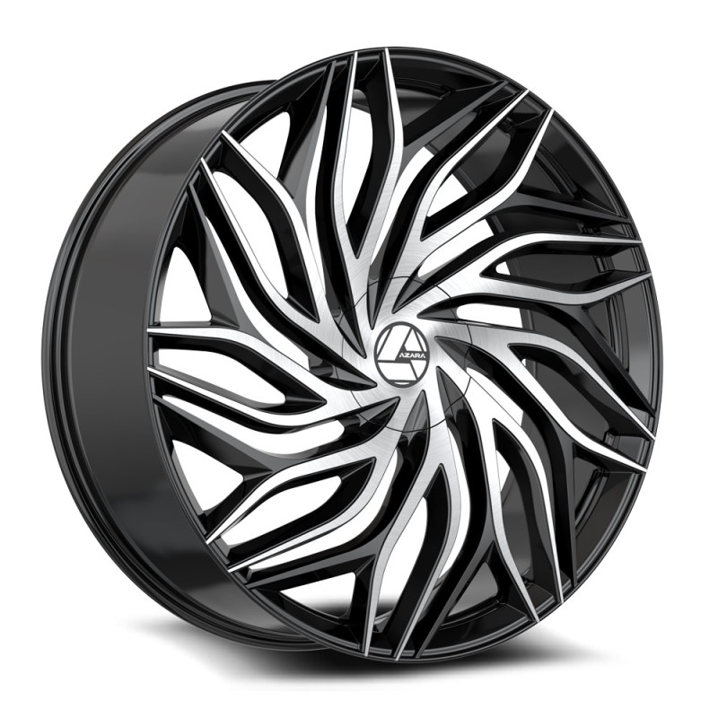 Azara AZA-537 Gloss Black & Machined