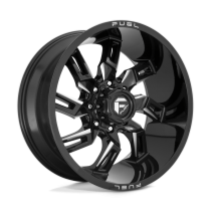 FUEL LOCKDOWN GLOSS BLACK MILLED