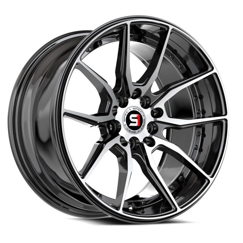 Spec-1 SP-77 Gloss Black & Machined