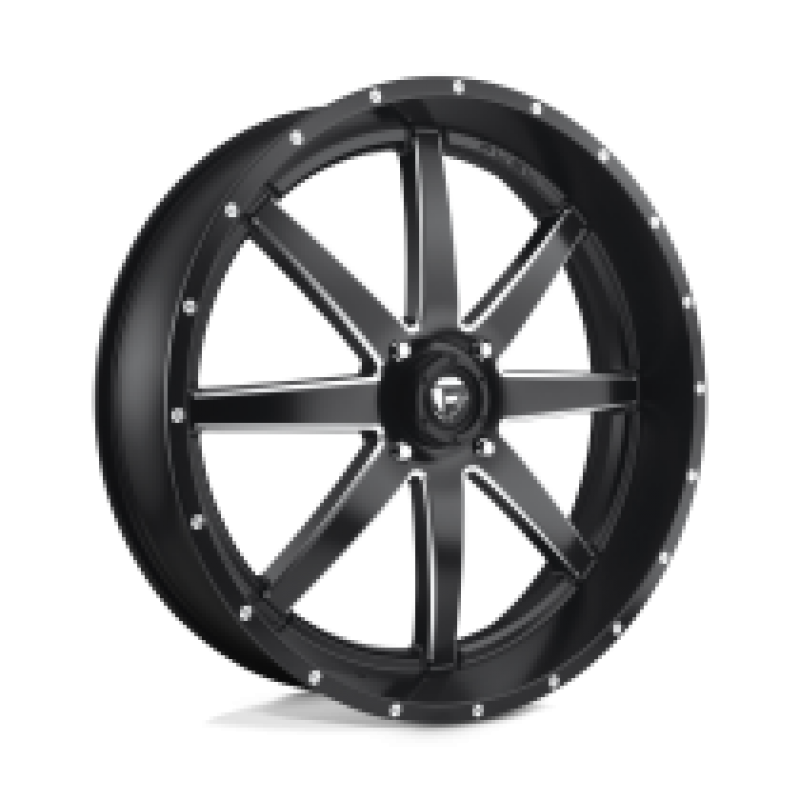 Fuel UTV D538 MAVERICK UTV MATTE BLACK MILLED